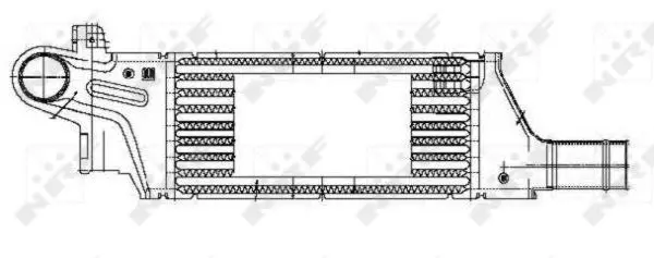 Handler.Part Intercooler, charger NRF 30429 5