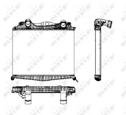 Handler.Part Intercooler, charger NRF 30450 5