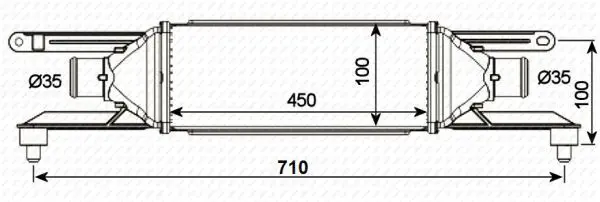 Handler.Part Intercooler, charger NRF 30750 5