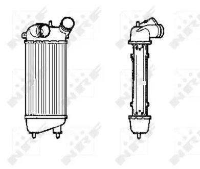 Handler.Part Intercooler, charger NRF 30836 5