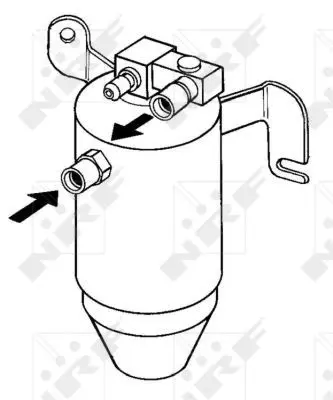 Handler.Part Dryer, air conditioning NRF 33046 5