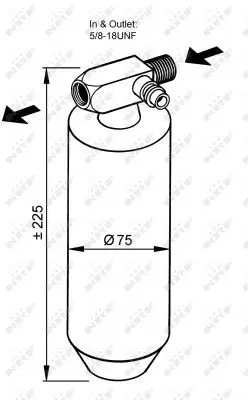 Handler.Part Dryer, air conditioning NRF 33113 5