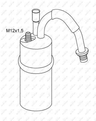 Handler.Part Dryer, air conditioning NRF 33188 5