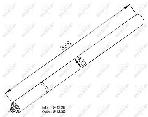 Handler.Part Dryer, air conditioning NRF 33213 5