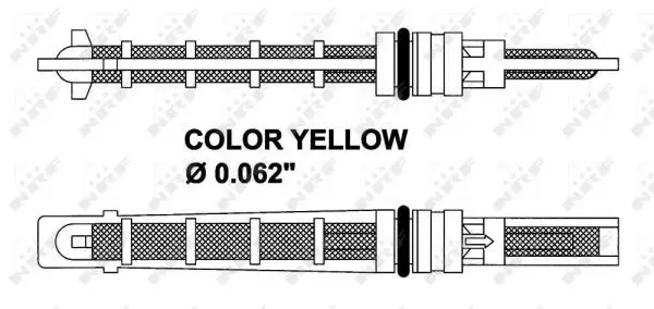 Handler.Part Expansion valve, air conditioning NRF 38212 5