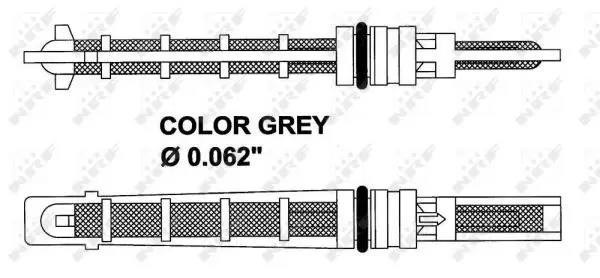 Handler.Part Expansion valve, air conditioning NRF 38213 1