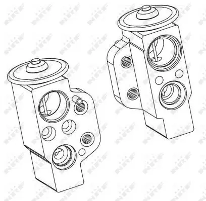 Handler.Part Expansion valve, air conditioning NRF 38368 5