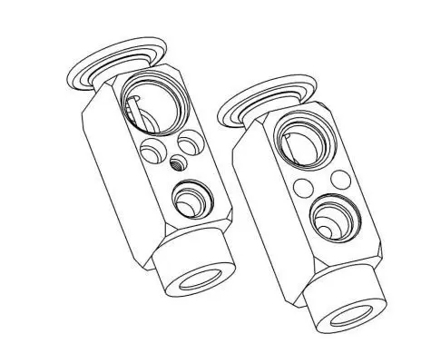 Handler.Part Expansion valve, air conditioning NRF 38397 5