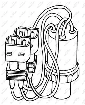 Handler.Part Pressure switch, air conditioning NRF 38903 5