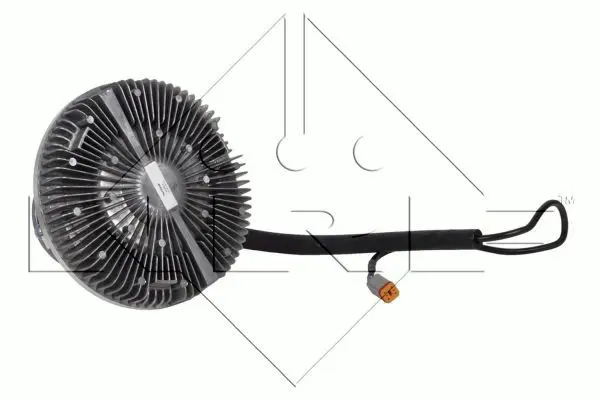 Handler.Part Clutch, radiator fan NRF 49033 1