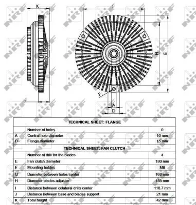 Handler.Part Clutch, radiator fan NRF 49533 5