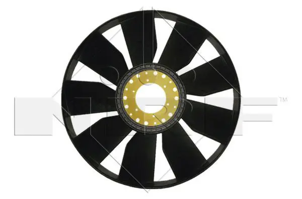 Handler.Part Fan wheel, engine cooling NRF 49817 1