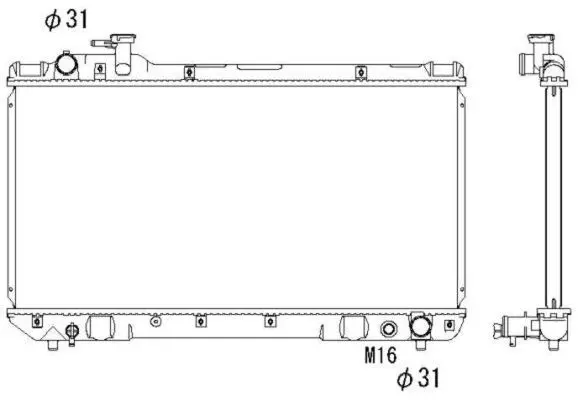 Handler.Part Radiator, engine cooling NRF 503988 4