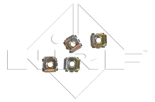 Handler.Part Radiator, engine cooling NRF 509503A 5