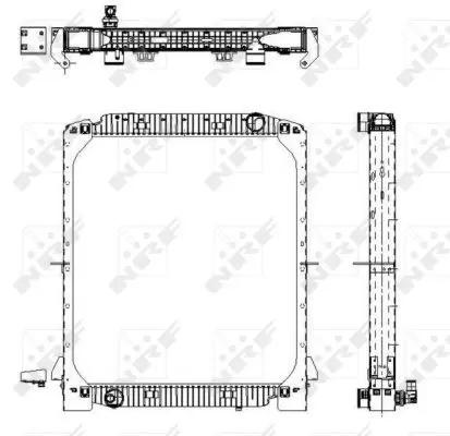 Handler.Part Radiator, engine cooling NRF 509567 3