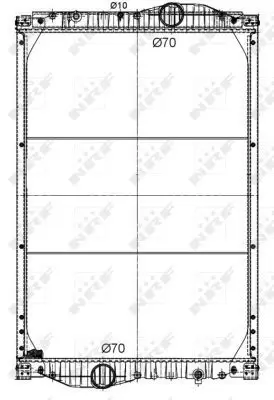 Handler.Part Radiator, engine cooling NRF 509890 5