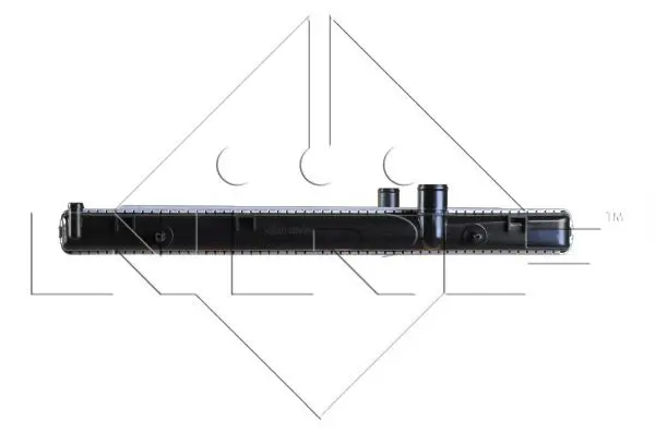 Handler.Part Radiator, engine cooling NRF 53112 2