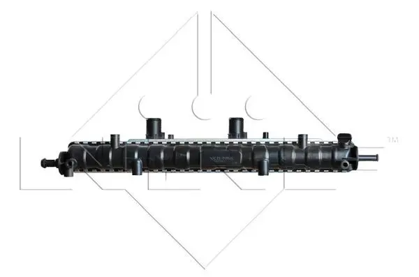 Handler.Part Radiator, engine cooling NRF 53607 3