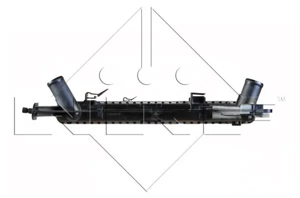 Handler.Part Radiator, engine cooling NRF 53969 3