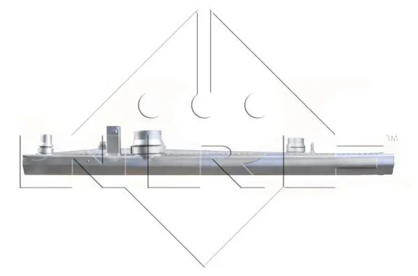 Handler.Part Radiator, engine cooling NRF 58320 3