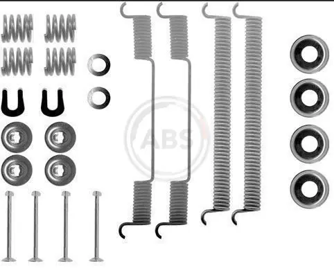 Handler.Part Accessory kit, brake shoes ABS 0543Q 1