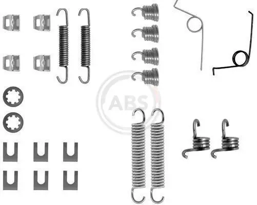 Handler.Part Accessory kit, brake shoes ABS 0545Q 1