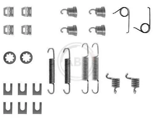 Handler.Part Accessory kit, brake shoes ABS 0554Q 1