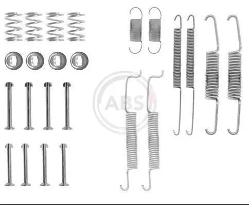 Handler.Part Accessory kit, brake shoes ABS 0569Q 1