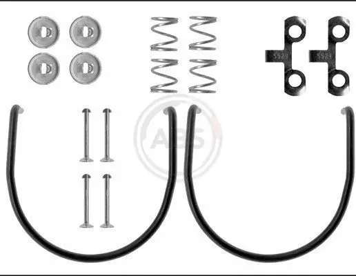 Handler.Part Accessory kit, brake shoes ABS 0587Q 1