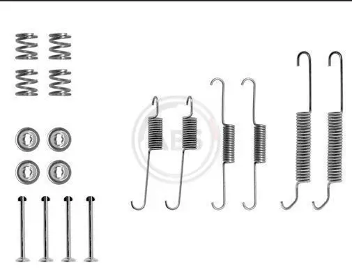 Handler.Part Accessory kit, parking brake shoes ABS 0590Q 1