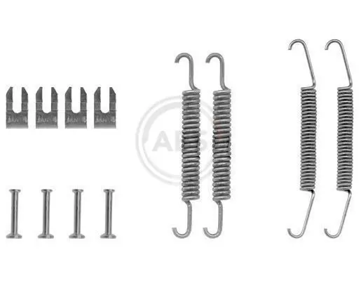 Handler.Part Accessory kit, brake shoes ABS 0610Q 1