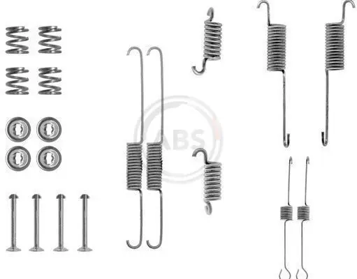 Handler.Part Accessory kit, brake shoes ABS 0615Q 1