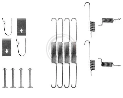 Handler.Part Accessory kit, brake shoes ABS 0663Q 1