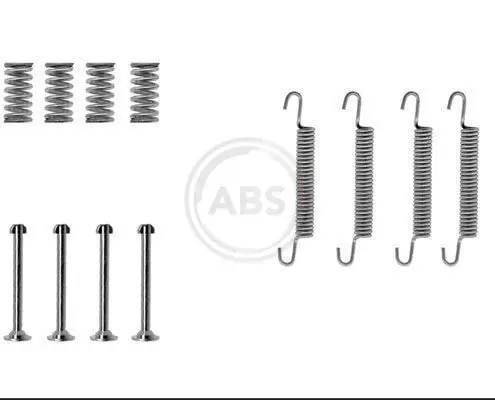 Handler.Part Accessory kit, parking brake shoes ABS 0667Q 1