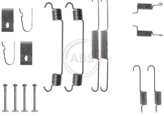 Handler.Part Accessory kit, brake shoes ABS 0675Q 1