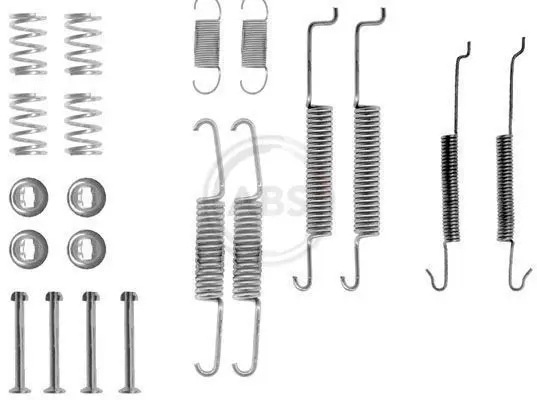 Handler.Part Accessory kit, brake shoes ABS 0680Q 1