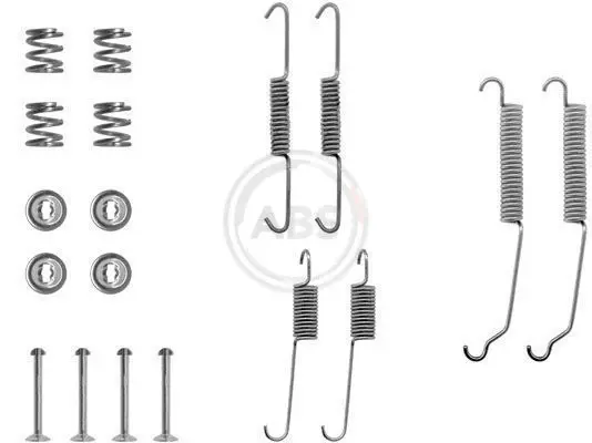 Handler.Part Accessory kit, brake shoes ABS 0701Q 1