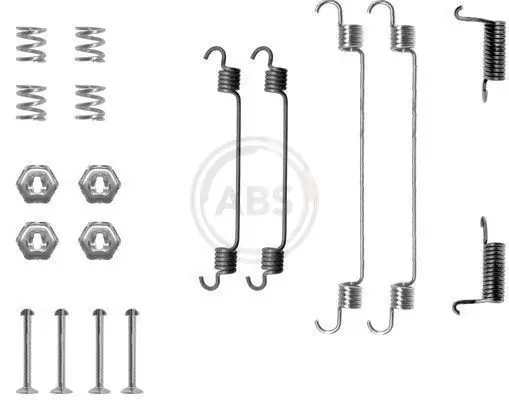 Handler.Part Accessory kit, brake shoes ABS 0737Q 1