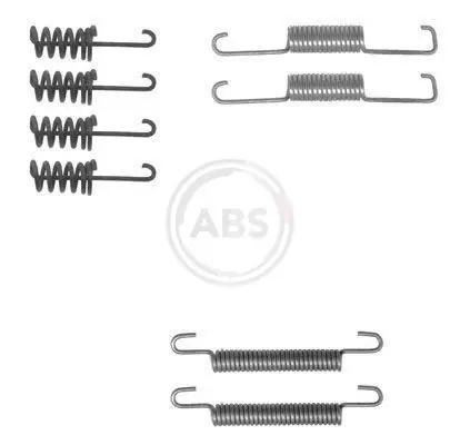 Handler.Part Accessory kit, parking brake shoes ABS 0774Q 1