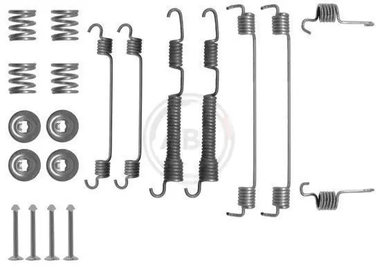 Handler.Part Accessory kit, brake shoes ABS 0786Q 1