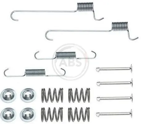 Handler.Part Accessory kit, parking brake shoes ABS 0848Q 1