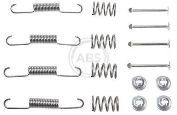 Handler.Part Accessory kit, brake shoes ABS 0880Q 1