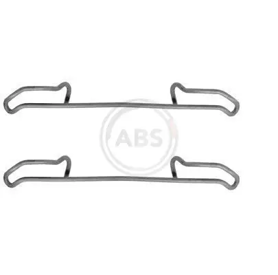 Handler.Part Accessory kit, disc brake pads ABS 1085Q 1