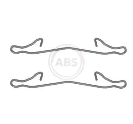 Handler.Part Accessory kit, disc brake pads ABS 1121Q 1