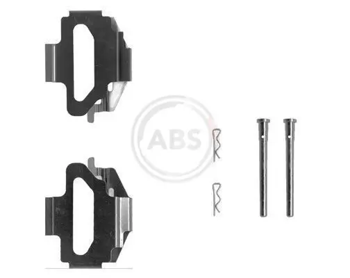 Handler.Part Accessory kit, disc brake pads ABS 1141Q 1