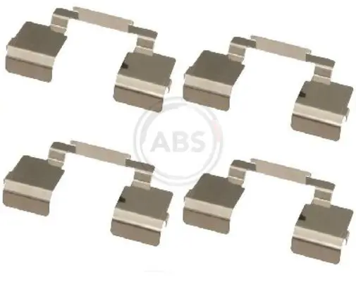 Handler.Part Accessory kit, disc brake pads ABS 1609Q 1