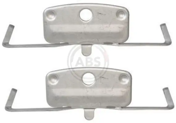 Handler.Part Accessory kit, disc brake pads ABS 1644Q 1