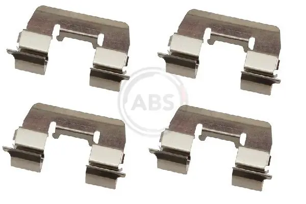 Handler.Part Accessory kit, disc brake pads ABS 1668Q 1