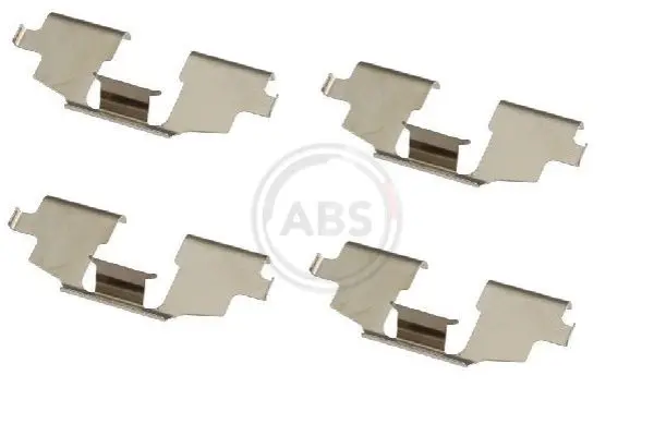 Handler.Part Accessory kit, disc brake pads ABS 1675Q 1