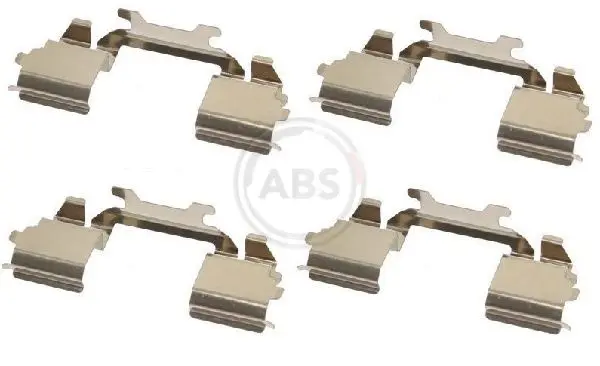 Handler.Part Accessory kit, disc brake pads ABS 1768Q 1